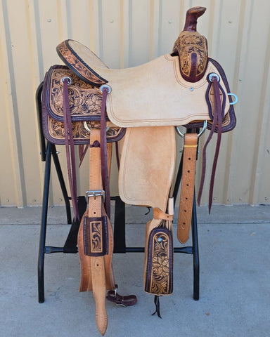 #1118 16" Corriente Association Ranch Saddle