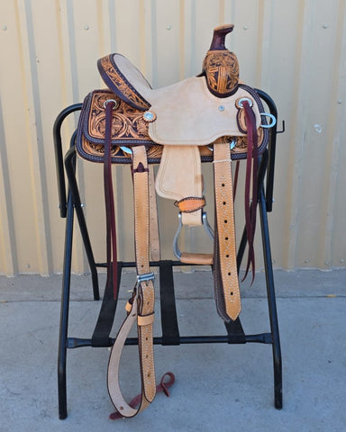 #1199 10" Corriente Youth Buckaroo Association Saddle