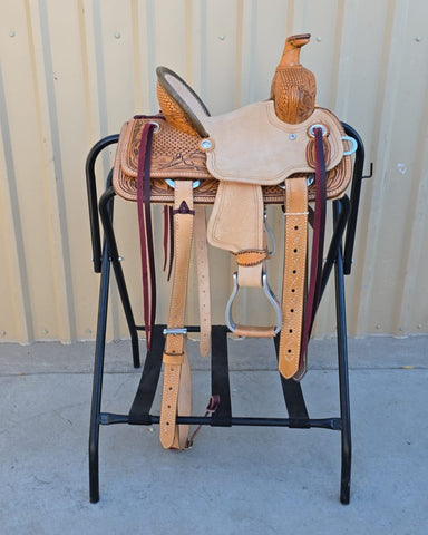 #1201 10" Corriente Association Ranch Saddle