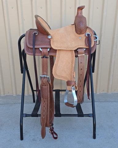 #1206 12" Corriente Youth Association Buckaroo Saddle