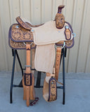 #1209 15" Corriente Team Roping Saddle