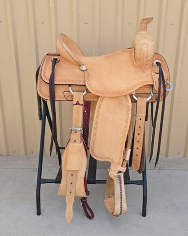 #1309 16" Corriente Association Ranch Saddle