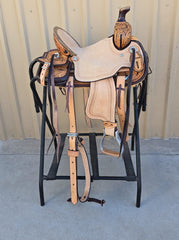 #694 12" Corriente Youth Buckaroo Association Saddle