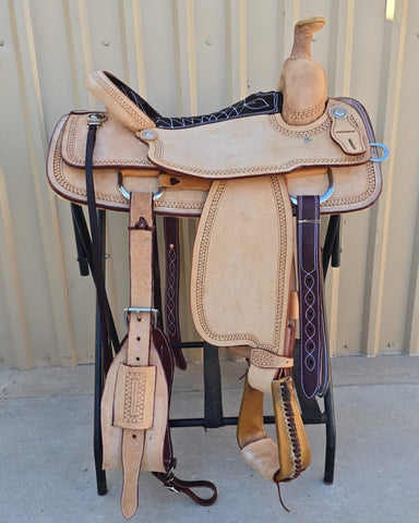 #990 16" Corriente Roping Saddle