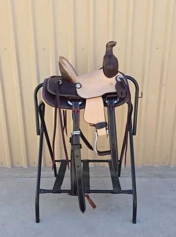 #581 10" Corriente Youth Kids Association Saddle