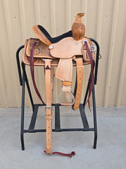 #738 10" Corriente Association Ranch Saddle