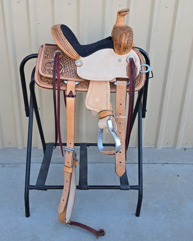 #1016 10" Corriente Association Ranch Saddle