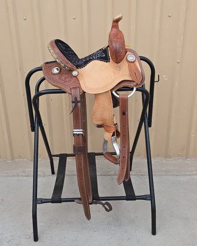 #1167 10" Corriente Youth Kids Strip Down Barrel Saddle