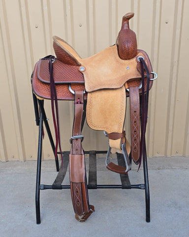 #1305 13" Corriente Youth Association Buckaroo Saddle