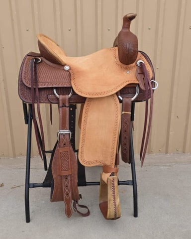 #1349 16" Corriente Association Ranch Saddle