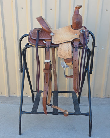 #1351 10" Corriente Youth Association Buckaroo Saddle