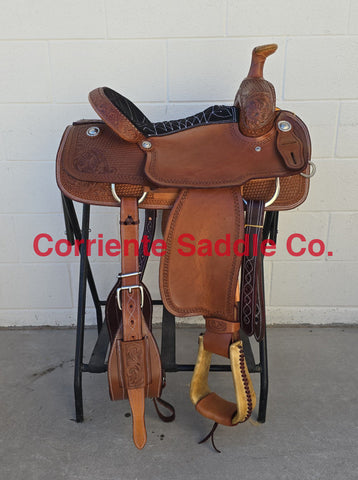 CSR 116B Corriente Team Roping Saddle