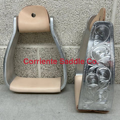 Csstirrup 122 Aluminum Engraved Roper Stirrups