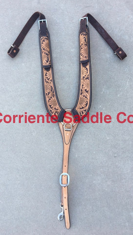 CSBC 189 Pulling Collar Antique Sunflower Tooling