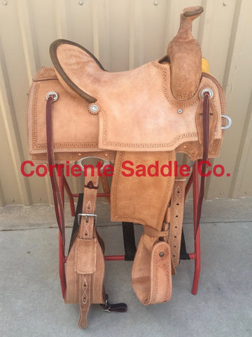 CSR 117DA Corriente Team Roping Saddle