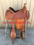 CSR 122C Corriente Team Roping Saddle